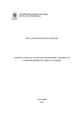 DISSERTACAO - MILCA - RI UFBA