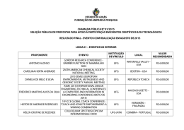 Resultado Final Agosto