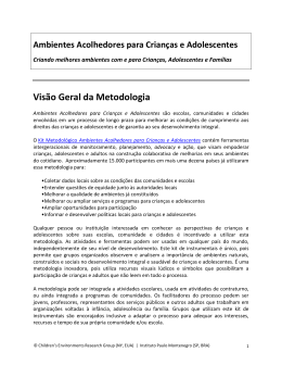 Visao Geral da Metodologia