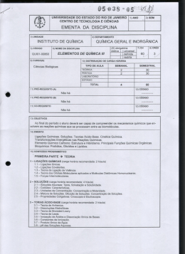 QUI-00860 - Elementos de Química III