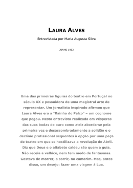 LAURA ALVES - Casal das Letras