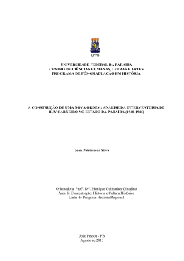 1 universidade federal da paraíba centro de ciências