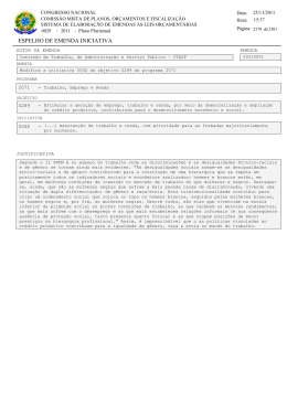 ESPELHO DE EMENDA INICIATIVA