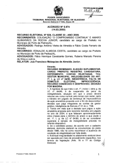 Lima , 02 - Tribunal Regional Eleitoral de Alagoas