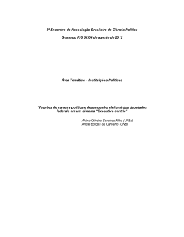 8&ordm; Encontro da Associa&ccedil;&atilde;o Brasileira de Ci&ecirc;ncia Pol&iacute;tica Gramado