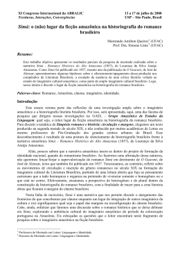 Sim&aacute;: o (n&atilde;o) lugar da fic&ccedil;&atilde;o amaz&ocirc;nica na - IEL