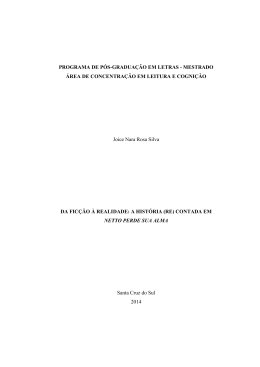 PROGRAMA DE P&Oacute;S-GRADUA&Ccedil;&Atilde;O EM LETRAS