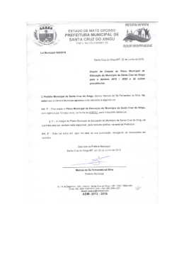 Santa Cruz do Xingu - Seduc