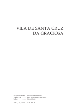 VILA DE SANTA CRUz DA GRACIOSA