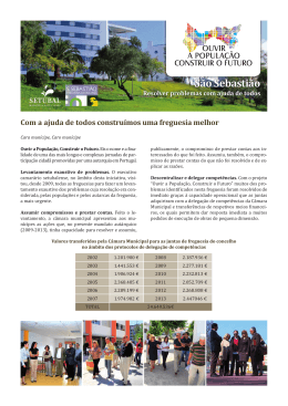 S&atilde;o Sebasti&atilde;o - C&acirc;mara Municipal de Set&uacute;bal