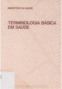 Terminologia Básica em Saúde