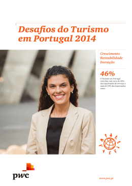 Desafios do Turismo em Portugal 2014