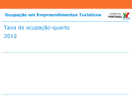 Taxa de ocupa&ccedil;&atilde;o-quarto 2012