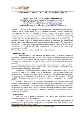 FERRAMENTAS GERENCIAIS: O CASO DE POUSADAS - Forma-te