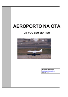 Novo Aeroporto na Ota - Sociedade de Geografia de Lisboa