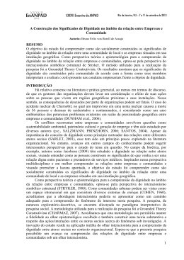 ARAUJO, Bruno Felix Von Borell de. A Constru&ccedil;&atilde;o dos significados