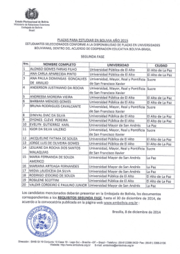 Emba&uacute;ada de Baiivia