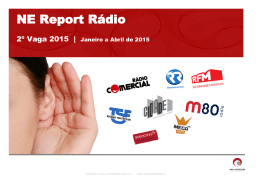NE Report Rádio - 2ª Vaga 2015