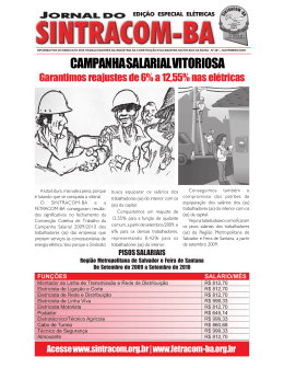 Jornal 481 - SINTRACOM-BA