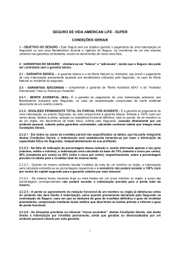 SEGURO DE VIDA AMERICAN LIFE - SUPER