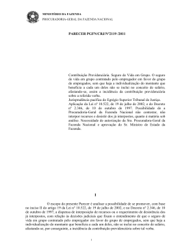 parecer 2119/2011 - Procuradoria