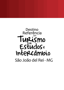 S&atilde;o Jo&atilde;o del Rei - MG - Minist&eacute;rio do Turismo