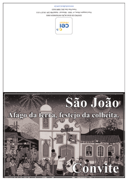 Modelo convite São João 2015 Mirassol fund II e Ens