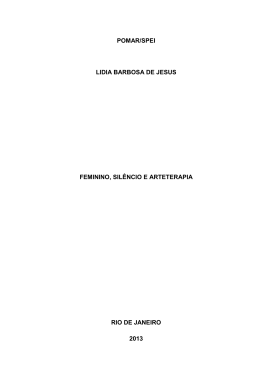 Feminino, Sil&ecirc;ncio e Arteterapia