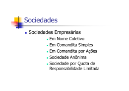 Sociedades - CRC-CE