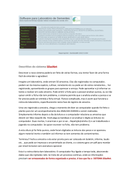 Descrever o novo sistema poderia ser feito de v&aacute;rias formas, vou