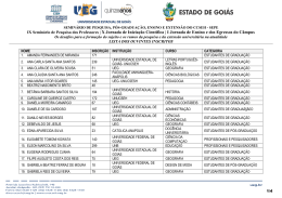 IX Semin&aacute;rio de Pesquisa dos Professores | X Jornada de
