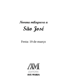 São José - Editora Ave