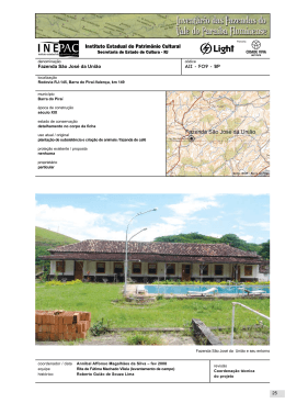 Fazenda S&atilde;o Jos&eacute; da Uni&atilde;o AII - F09
