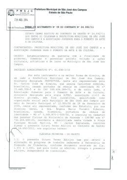 W., P M S J c l"refeitura Municipal de São José dos Campos