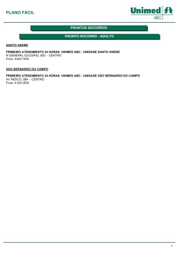 PLANO F&Aacute;CIL - Unimed-Rio
