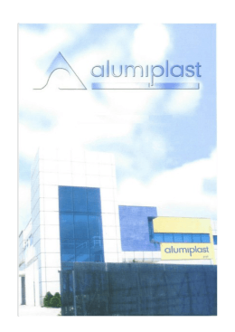 Catálogo Geral da ALUMIPLAST