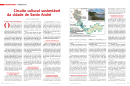 Circuito cultural sustentável da cidade de Santo André