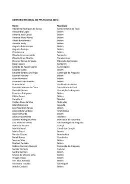 DIRETORIO ESTADUAL DO PPS-PA