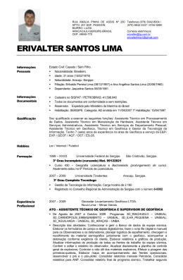 ERIVALTER SANTOS LIMA