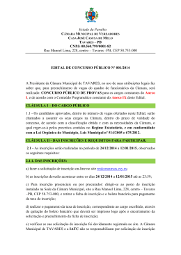 Estado da Para&iacute;ba CNPJ: 08.560.799/0001