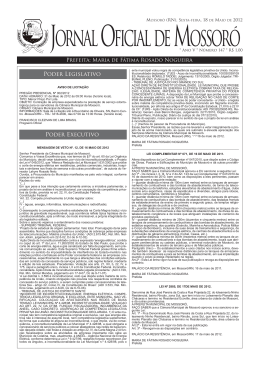 jomjornal - Prefeitura Municipal de Mossor&oacute;