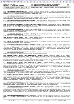 Ano 6 &ndash; n&ordm; 114/2014 Data de Disponibiliza&ccedil;&atilde;o: ter&ccedil;a