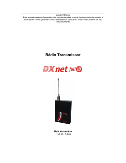 R&aacute;dio Transmissor