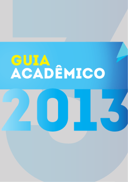 GUIA acad&ecirc;mico - Faculdade Cenecista