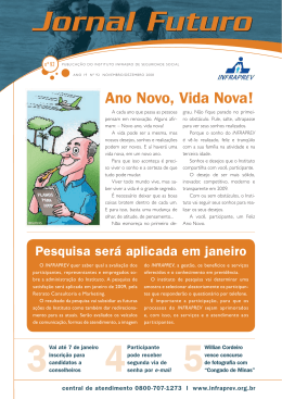 Jornal Futuro - Novembro/Dezembro 2008