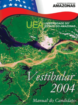 Edital do Vestibular 2004