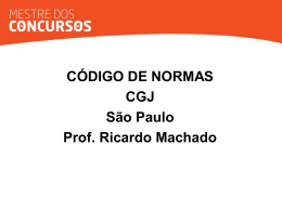 C&oacute;digo de Normas - Ricardo Machado