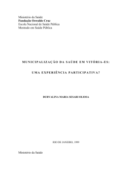 Vers&atilde;o em PDF - FIOCRUZ Teses
