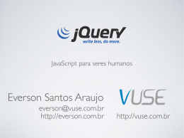 jQuery JavaScript para seres humanos