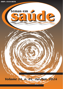 Volume 14, n. 01, Jul./Set. 2014